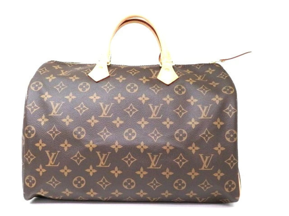 Louis Vuitton Speedy Handbag Monogram Brown